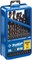 ЗУБР Кобальт, 25 шт, (1-13 мм), сталь Р6М5К5, класс А, мет.бокс, набор сверл по металлу, Профессионал (29626-H25) 29626-H25