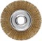 ЗУБР 125 мм, витая латунированная стальная проволока, 0.3 мм, Щетка дисковая, Профессионал 35187-125_z01
