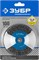ЗУБР 100 мм, витая стальная латунированная проволока 0.3 мм, коническая щетка для дрели, Профессионал (35230-100) 35230-100_z02