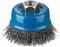 ЗУБР 60 мм, витая, стальная проволока 0.3 мм, чашечная щетка-крацовка для УШМ, Профессионал (35261-060) 35261-060_z02
