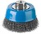 ЗУБР 100 мм, витая, стальная проволока 0.3 мм, чашечная щетка-крацовка для УШМ, Профессионал (35261-100) 35261-100_z02