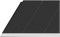 OLFA EXCEL BLACK, 18 х 100 х 0.5 мм, 50 шт, сегментированные лезвия (OL-LBB-50B) OL-LBB-50B