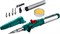 KRAFTOOL SolderGas, 120 K, 30 - 120 Вт, 1300°С, горелка, фен, пьезоподжиг, набор 10 в 1, газовый паяльник (55503-H10) 55503-H10