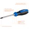 Отвертка ударная, сквозной Cr-V стержень, PH2 x 100 мм, усилитель под ключ, магнитный наконечник, дв 25272-2