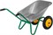 GRINDA GB-2, 80 л, 120 кг, двухколесная, оцинкованная сталь, садовая тачка (422400) 422400_z01