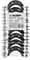 ЗУБР 1 1/4″, цинк, 8 шт, трубный хомут с гайкой (37850-40-45) 37850-40-45