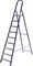 СИБИН 9 ступеней, 187см, стальная, стремянка (38803-09) 38803-09