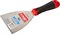 Шпатель ЗУБР "Мастер" профилир. нерж. полотно, 2к ручка, 100мм 10072-10