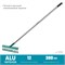 GRINDA PR-12T ALU, 380 х 95 х 1500 мм, 12 витых зубцов, углеродистая сталь, алюминиевый черенок, садовые грабли, PROLine (39585) 39585