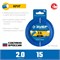 ЗУБР КРУГ, 2.0 мм, 15 м, леска для триммера, Профессионал (71010-2.0) 71010-2.0 - фото 360178 ЗУБР КРУГ, 2.0 мм, 15 м, леска для триммера, Профессионал (71010-2.0) 71010-2.0 - фото 360178
