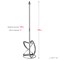 ЗУБР М14, d140 мм, насадка-миксер для тяжелых растворов ″снизу-вверх″ (МНТ-140) МНТ-140
