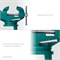 Стальные настольные тиски KRAFTOOL MINI 65 мм 32713-75