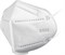 ЗУБР KN-95 фильтрующая полумаска,класс защиты FFP2,10шт 11165-2
