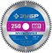 ЗУБР Мультирез, 250 x 32 мм, 80Т, пильный диск по алюминию, Профессионал (36907-250-32-80) 36907-250-32-80_z01