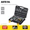 STAYER AUTO 94, 94 предм., (1/2″+1/4″), универсальный набор инструмента, Professional (27760-H94) 27760-H94_z01