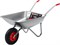 MIRAX MX-1, 65 л, 90 кг, одноколесная, оцинкованная сталь, садовая тачка (39900) 39900