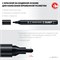 ЗУБР ММ-400, черный, 2 мм, круглый, меловой маркер, Профессионал (06332-2) 06332-2