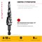 STAYER Pro-Max 4-12мм, 9 ступеней, винтовая спираль, сверло ступенчатое (29661-4-12-9) 29661-4-12-9