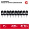 ЗУБР CN усиленные bullet point 17 х 3.05 мм, гвозди по бетону оцинкованные, 1000 шт (305387-17) 305387-17