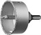 Коронка-чашка ЗУБР "Профессионал" c карбид-вольфрамовым нанесением, 64 мм, высота 25 мм, в сборе с д - фото 38210