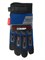 ЗУБР IMPACT р.XL (10), синие, профессиональные комбинированные перчатки, антивибрационные, противоударные, Профессионал (11476-XL) 11476-XL