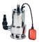 Насос дренажный погружной ND-900DS (225л/м; 900Вт; до 35мм; макс.напор 8,5м; для грязной воды, нерж.сталь) 4шт/кор  80шт/подд 23 01 153 077