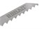 Полотно для сабельной пилы по замороженным продуктам BRSB300F (нерж. сталь, шаг зубьев: 3 TPI, шир. 19мм, толщина 1,2мм, длина 300мм) 21 06 183 069