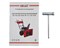 Снегоочиститель бензиновый BR-761SE (7лс, ковш шир. 61см выс. 52см, ручной старт, элетро страрт, 5 скоростей вперед 2 назад, зимний двигатель)6шт/под 05 01 052 107