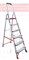Лестница-стремянка алюм. проф. с широкой ступенью 125 см 6 ступ. 6,1кг NV3117 Новая Высота 3117106