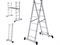 Лестница-помост алюм. 80 см 6 ступ. 11,6 кг NV1415 Новая Высота 1415206