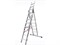 Лестница алюм. 3-х секц. 210/424/211 см 3х8 ступ. 14,8кг  NV3230 Новая Высота 3230308