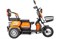 Электротрицикл Rutrike Gelbert Caf 48V/60V 600Вт Синий-3036 0000131-3036