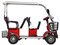 Электротрицикл Rutrike Gelbert Hara 48V/60V 600Вт Синий-3040 0000147-3040