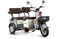 Электротрицикл Rutrike Gelbert Beta 48V/60V 800Вт Серо-белый-3031 0000256-3031