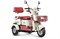 Электротрицикл Rutrike Gelbert Mercury 48V/60V 650Вт Бело-красный-3050 0000265-3050