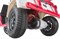 Электротрицикл Wanshida DOUHAO 60V 800Вт Черно-бело-красный-3069 0000294-3069