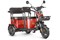 Электротрицикл Wanshida UM+ 60V 1000Вт Красный-3101 0000314-3101