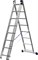 СИБИН 8 ступеней, со стабилизатором, алюминиевая, трехсекционная лестница (38833-08) - фото 43332