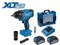 Аккум. ударный гайковерт BULL SC 1807 Xcase, XLTpro, БЕСЩЕТ., 18 В, 750 Н*м, 1/2", 2х4 А*ч, з/у 4 А ЦЗ-0015554430