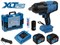 Аккум. ударный гайковерт BULL SC 1810 Xcase, XLTpro, БЕСЩЕТ., 18 В, 1500 Н*м, 3/4", 2х6 А*ч, з/у 6 А ЦЗ-3387269704