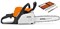 Бензопила STIHL MS 250 (2,3кВт. 45см. 26RMC68. 4,6кг) + Набор заточной 4,8мм. 1123 200 0837К