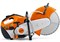 Бензорез STIHL TS 500 i (3,9кВт.ф350мм. рез.125мм.10,2кг) 4250 011 2810