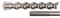 Бур SDS-MAX ZENTRO 35х250x370 Makita P-78075 T.C.T • SDS-MAX • 35 x 370 мм • 4 режущие кромки P-78075