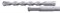 Бур SDS-PLUS 10x400x460 Makita D-17538 T.C.T • SDS-PLUS • 10 x 460 мм • 2 режущие кромки D-17538