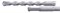 Бур SDS-PLUS 16x400x460 Makita D-16287 T.C.T • SDS-PLUS • 16 x 460 мм • 2 режущие кромки D-16287