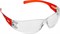 Облегчённые прозрачные защитные очки ЗУБР МАСТЕР широкая монолинза, открытого типа - фото 44039