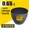 Чашка STAYER"MASTER"для гипса высокая,120*90мм, шт 0608-1