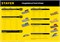 STAYER 130 х 280 мм, зуб 6 х 6 мм, штукатурная гладилка, Professional (0802-06) 0802-06