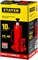 STAYER RED FORCE, 10 т, 230 - 460 мм, бутылочный гидравлический домкрат, Professional (43160-10) 43160-10_z01