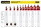 STAYER RED FORCE, 20 т, 242 - 452 мм, бутылочный гидравлический домкрат, Professional (43160-20) 43160-20_z01